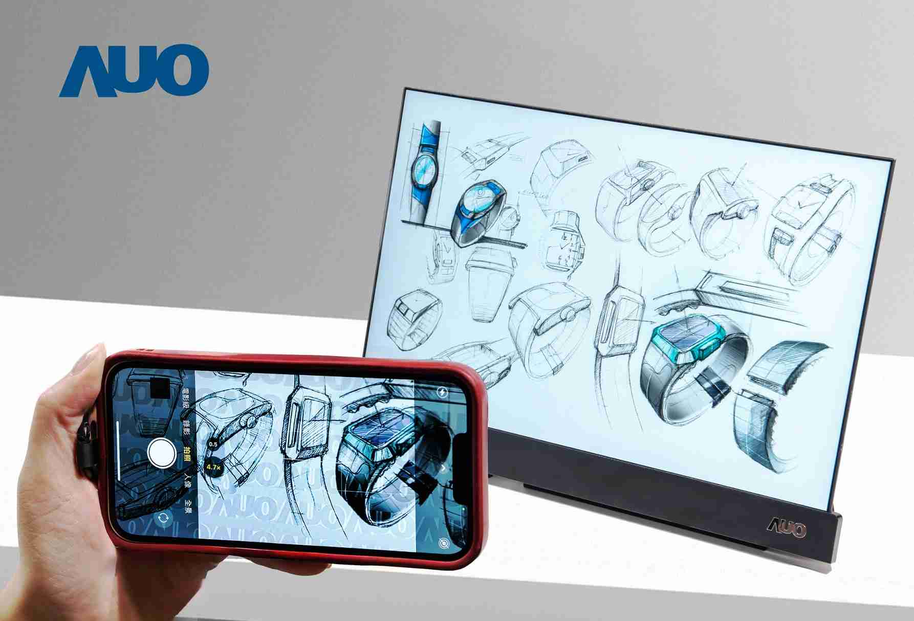 YAXIN11116吋防窥显示器，，，采用人眼无法察觉、、相机拍摄时才显现的隐藏式水印技术，，，，未来可结合AI镜头侦测周围环境，，，实时开启或关闭水印，，，大幅提升在公共场域使用显示器的安全性